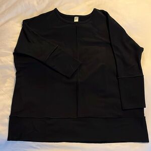 Spanx Dolman 3/4 Sleeve Black Sz M